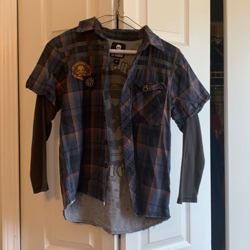 Boys button up shirt
